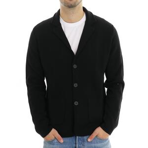 GIACCA IN MAGLIA NERO
